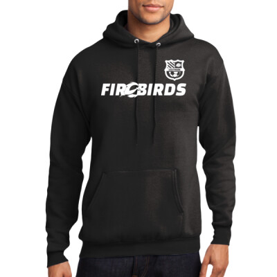 Fleece Hoodie - Firebird with Badge Thumbnail